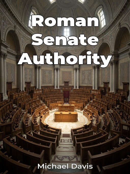 Title details for Roman Senate Authority by Michael Davis - Available